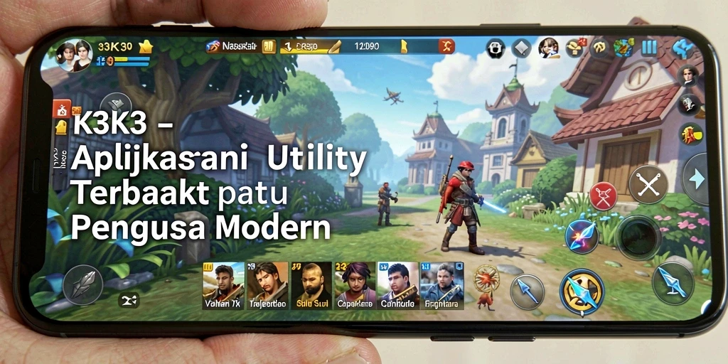 Tampilan antarmuka K3K3 yang menarik dan fungsional.
