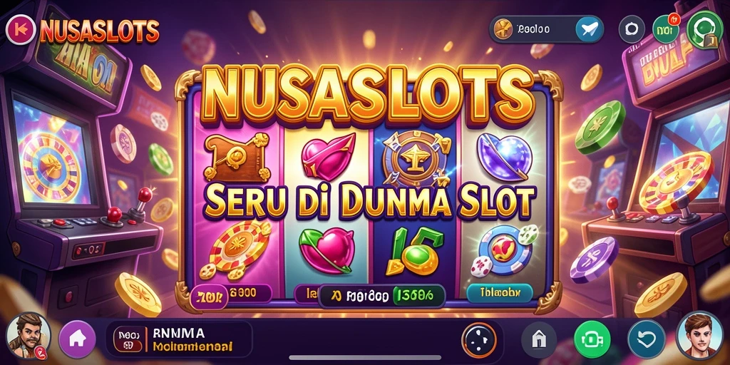 Gameplay seru NUSASLOTS dengan pertarungan menegangkan.
