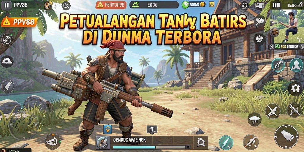 Gameplay PPV88 yang menakjubkan di dunia terbuka.