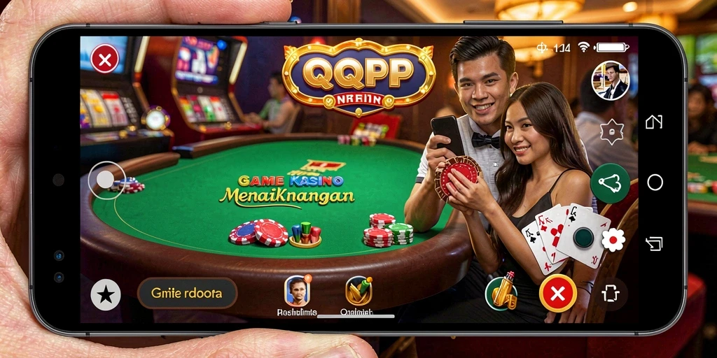 Tampilan gameplay QQRP yang seru dan mendebarkan.