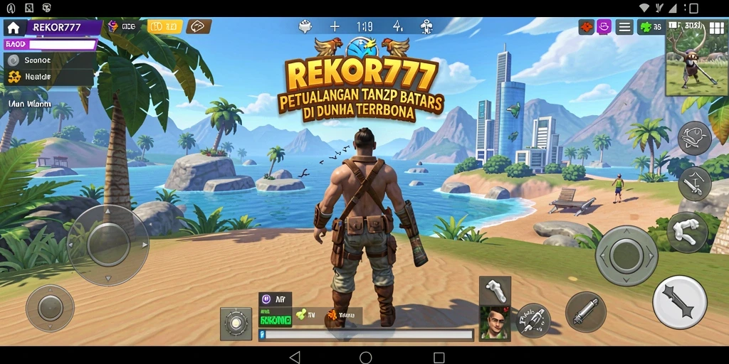 Gameplay menarik dari REKOR777 yang menunjukkan kebebasan eksplorasi.