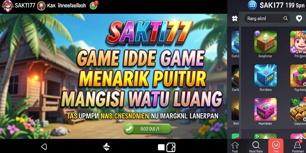 Tangkap momen seru dalam gameplay Idle SAKTI77.