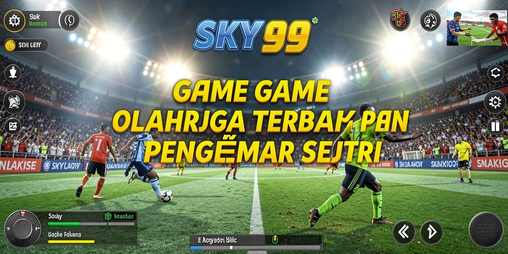 Tangkapan layar utama SKY99 menampilkan gameplay yang mendebarkan dalam cabang olahraga.