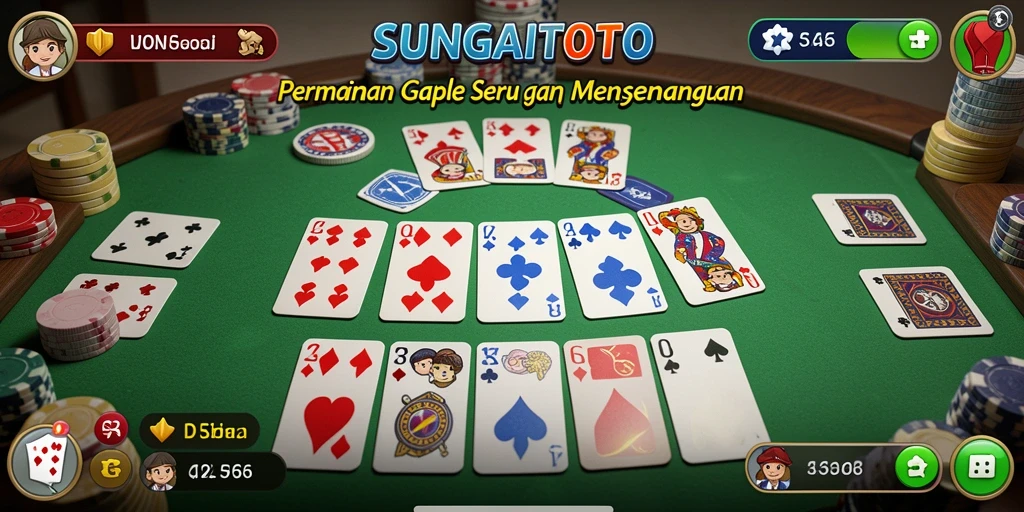 Tampilan gameplay SUNGAITOTO yang menarik dan seru.